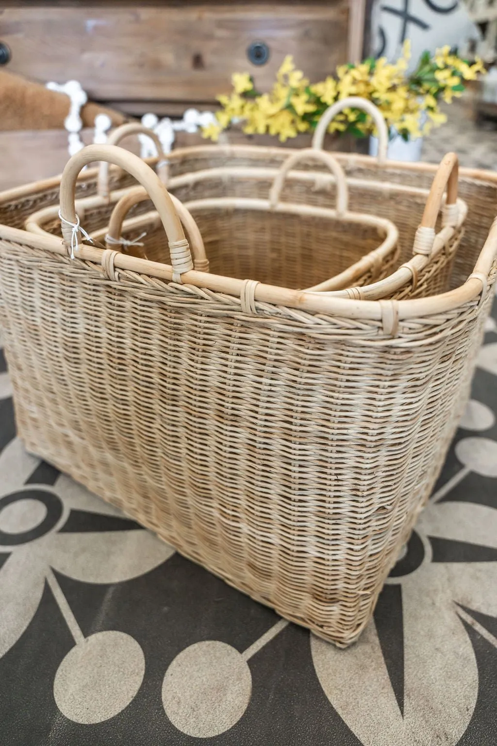 Wicker Nesting Baskets