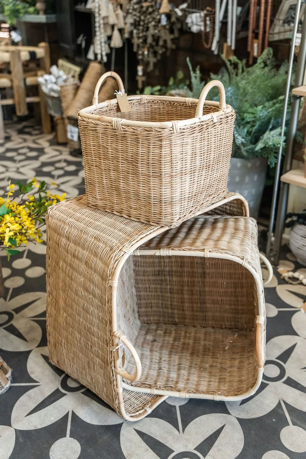 Wicker Nesting Baskets