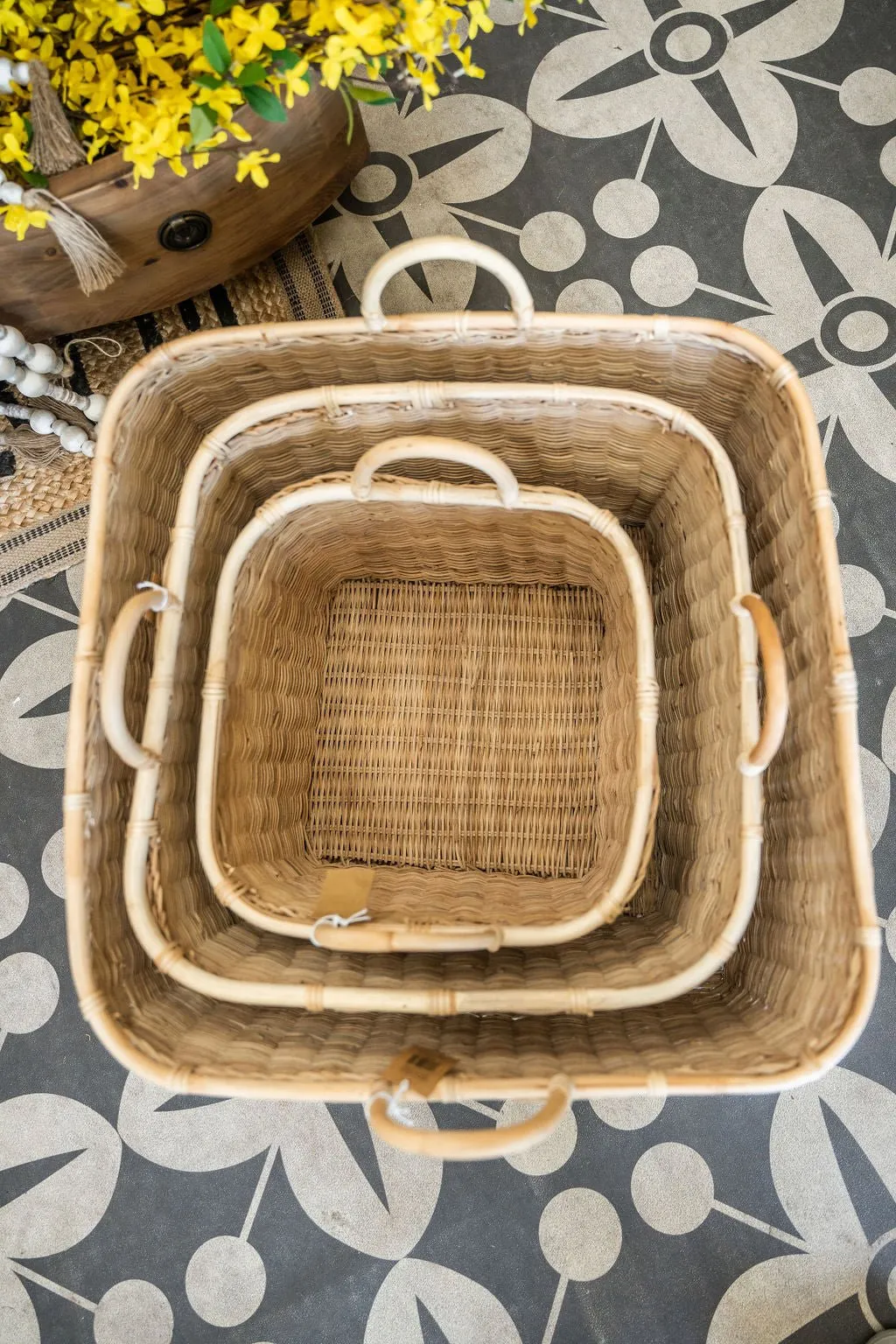 Wicker Nesting Baskets